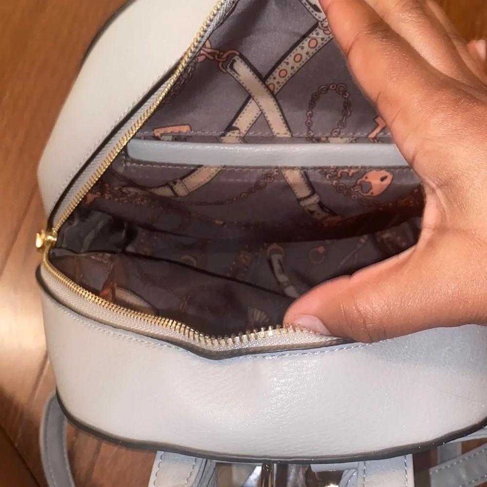 Mini Leather Backpack - Picture 3 of 5